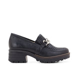 Kella Leather Platform Loafers