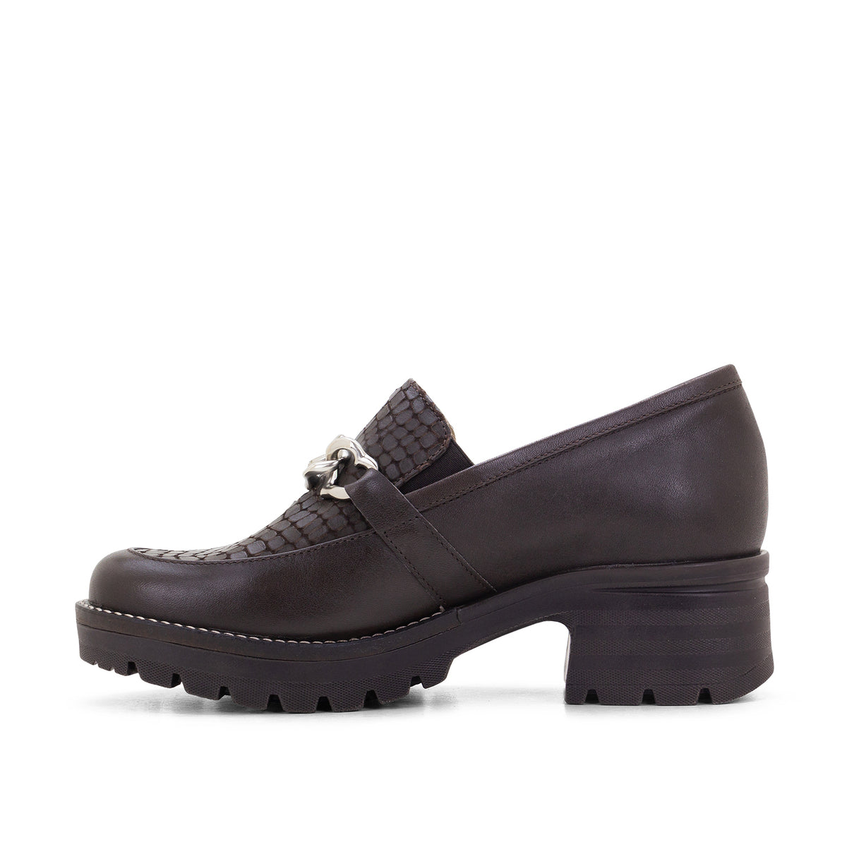 Kella Leather Platform Loafers