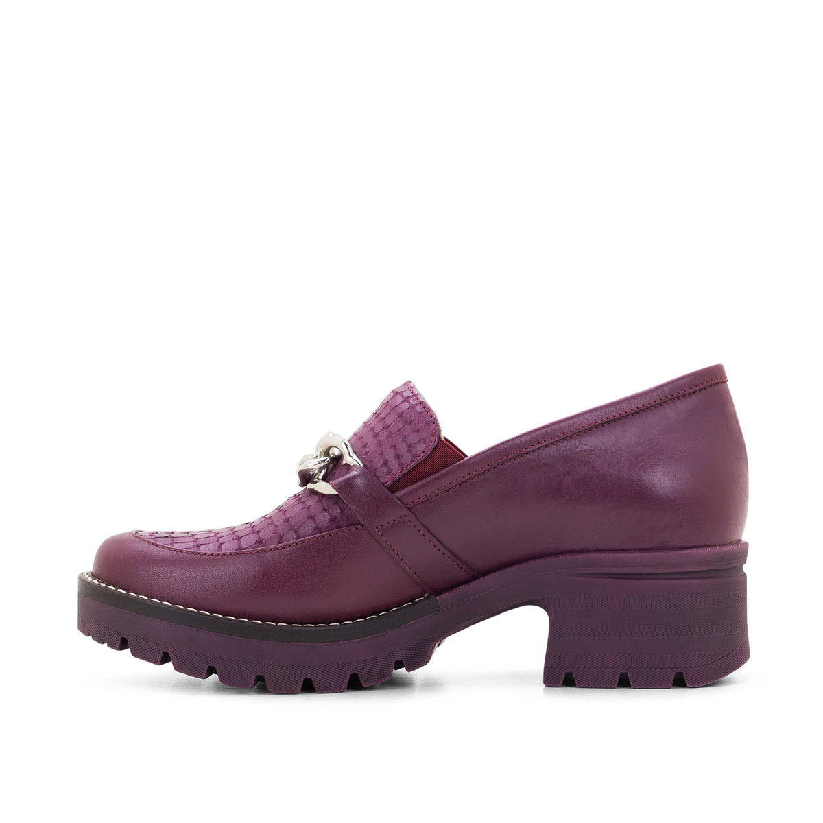 Kella Leather Platform Loafers
