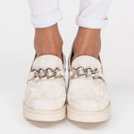 Kella Leather Platform Loafers