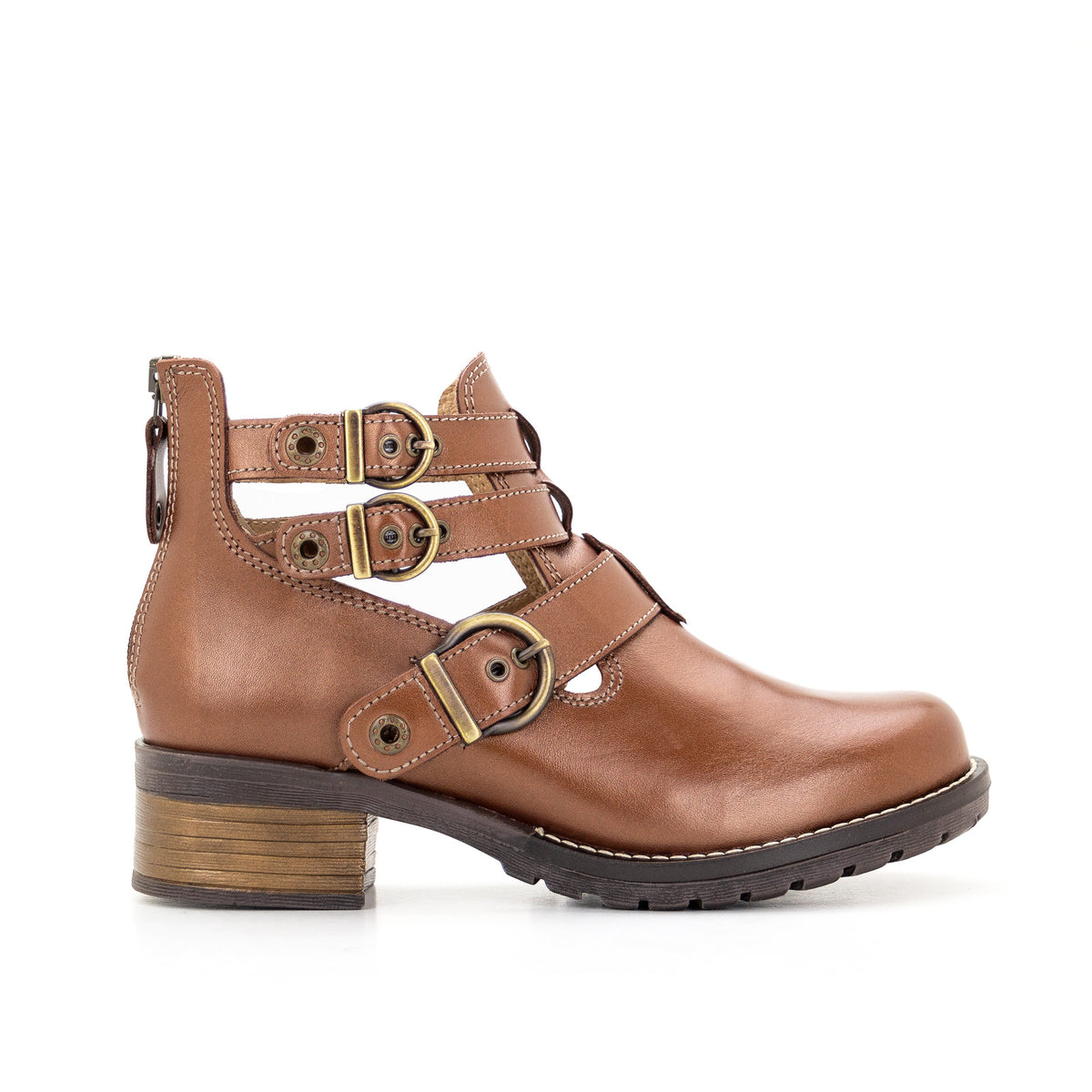 Kelsy Short Summer Pearl Leather Boot