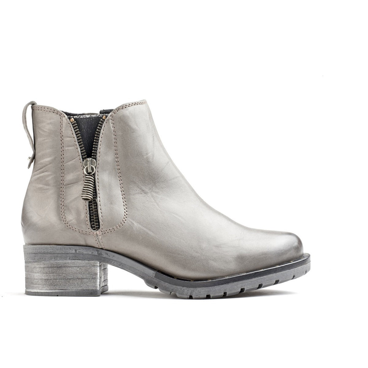 Kelyn Scrunched Leather Bootie
