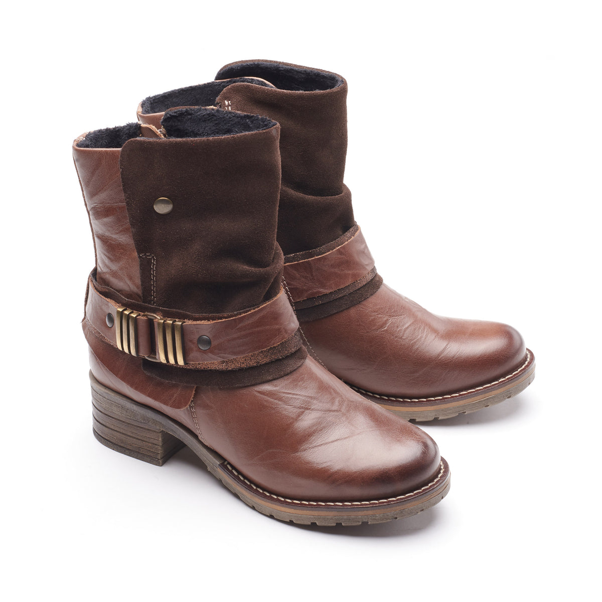 Kikka Leather & Suede Boot