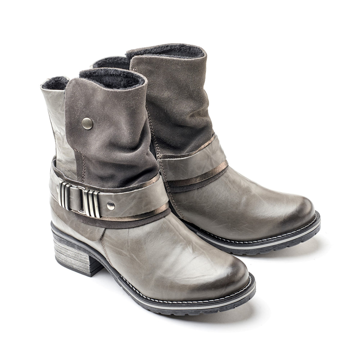 Kikka Leather & Suede Boot