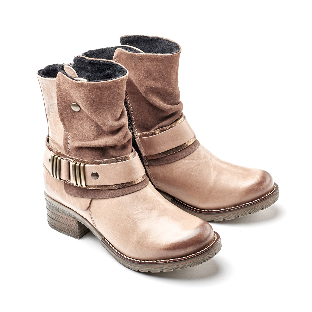 Kikka Leather & Suede Boot