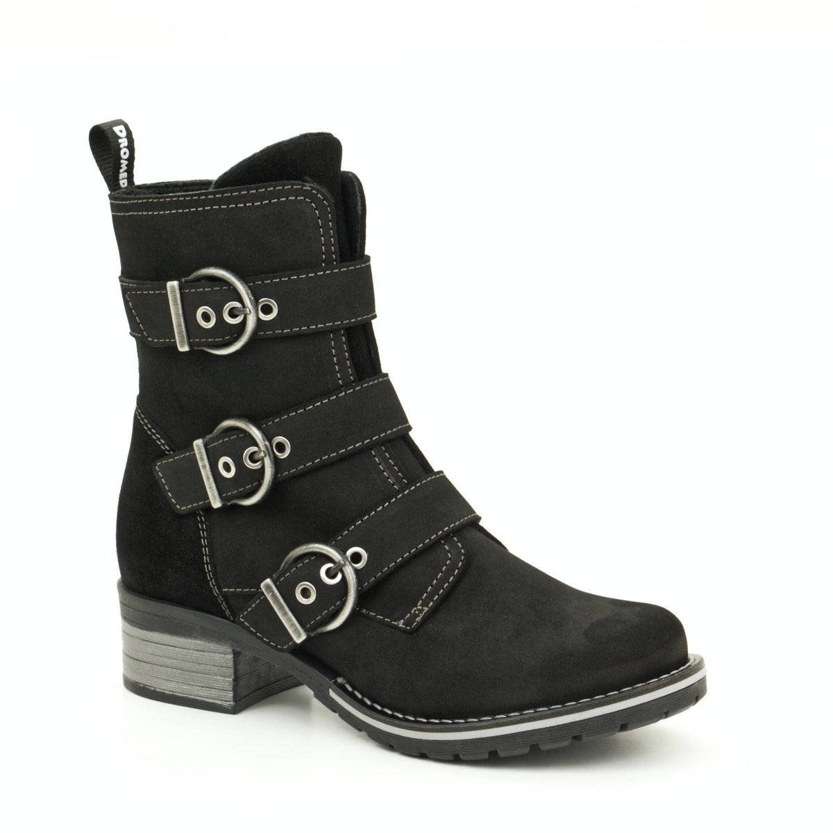 Klara High Ankle Nubuck Leather Boot