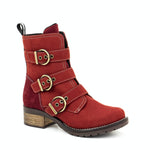 Klara High Ankle Nubuck Leather Boot