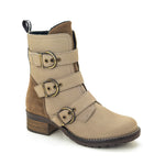 Klara High Ankle Nubuck Leather Boot