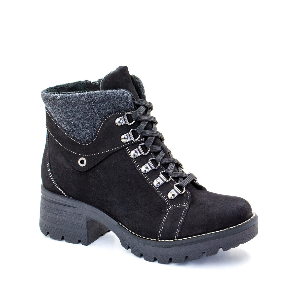 Kodiak Nubuck & Burel Wool Bootie