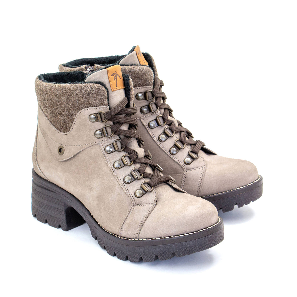 Kodiak Nubuck & Burel Wool Bootie