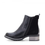 Kourtney Scrunched Leather Chelsea Boot