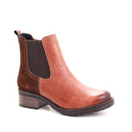 Kourtney Scrunched Leather Chelsea Boot