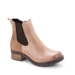 Kourtney Scrunched Leather Chelsea Boot