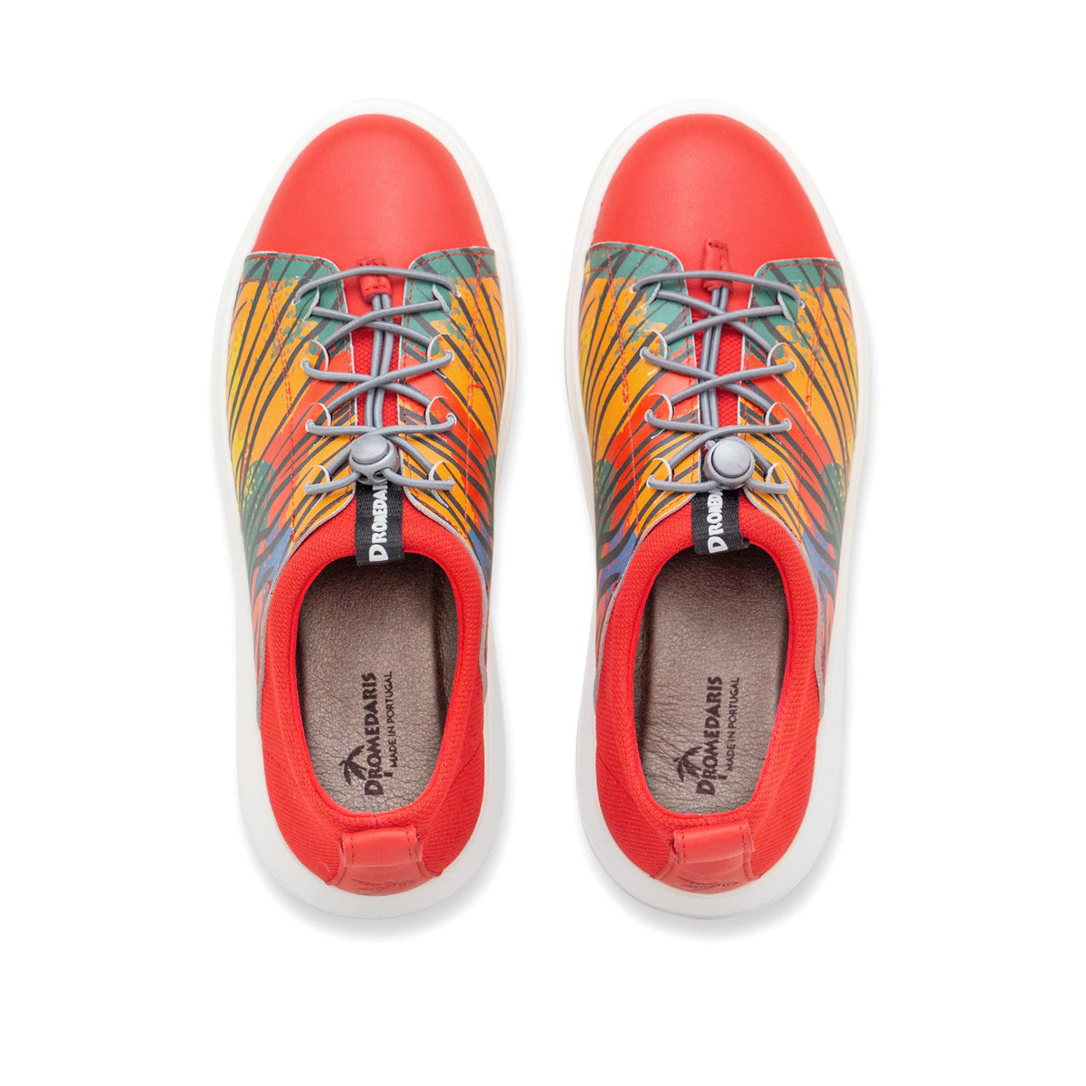 Oyster Bay Leather & Canvas Sneaker - Odessa Safari