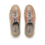 Oyster Bay Leather & Canvas Sneaker - Odessa Safari