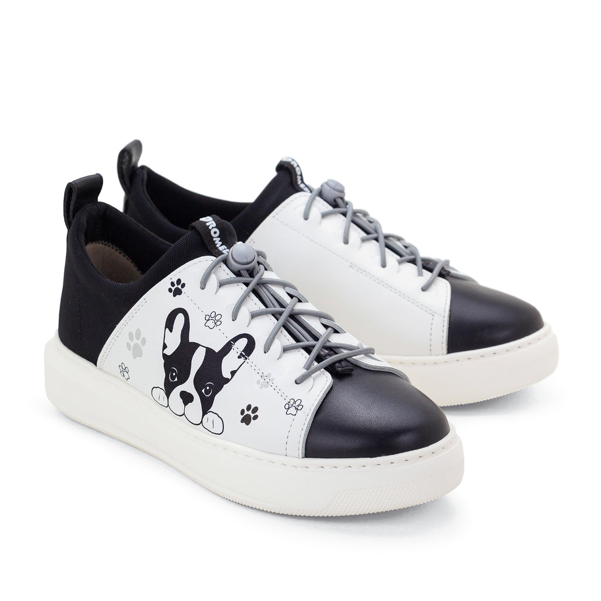 Oyster Bay Leather & Canvas Sneaker - Ozzie Dog