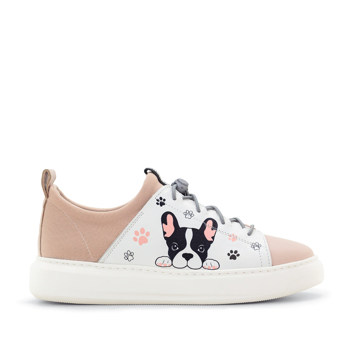 Oyster Bay Leather & Canvas Sneaker - Ozzie Dog