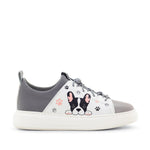 Oyster Bay Leather & Canvas Sneaker - Ozzie Dog