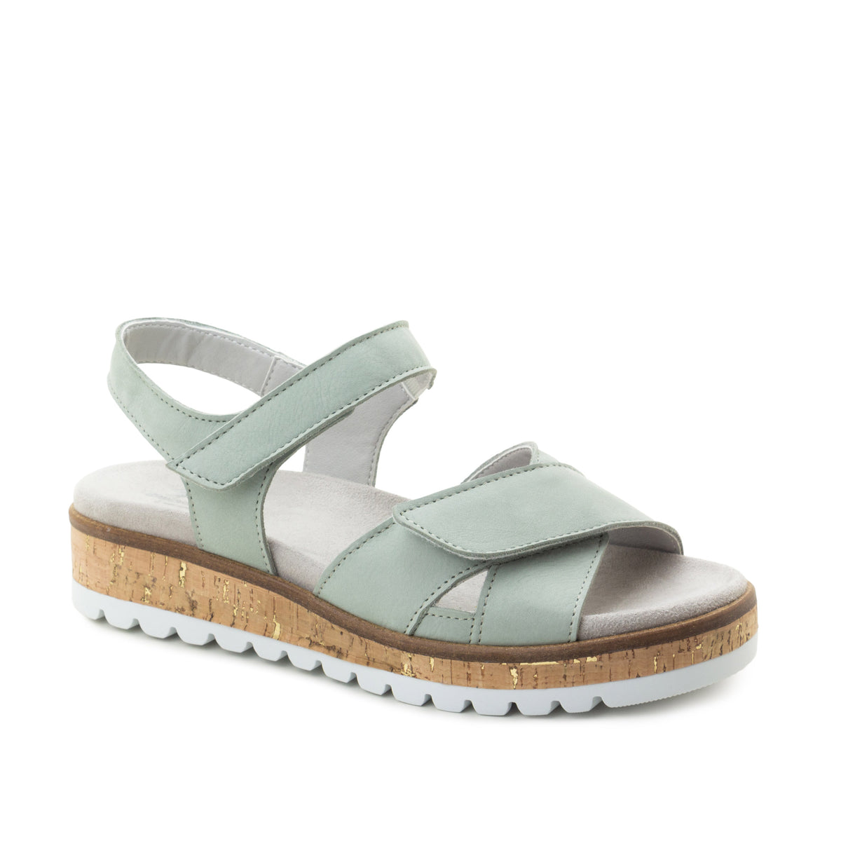 Rebecca Leather Adjustable Sandals