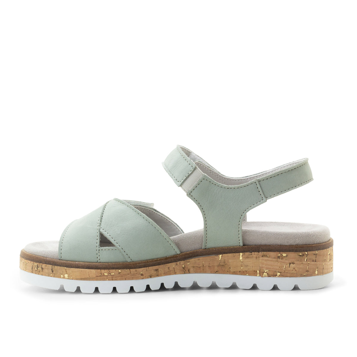 Rebecca Leather Adjustable Sandals
