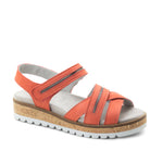 Ruby Leather Strappy Adjustable Sandals