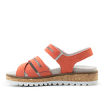 Ruby Leather Strappy Adjustable Sandals