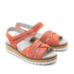 Ruby Leather Strappy Adjustable Sandals