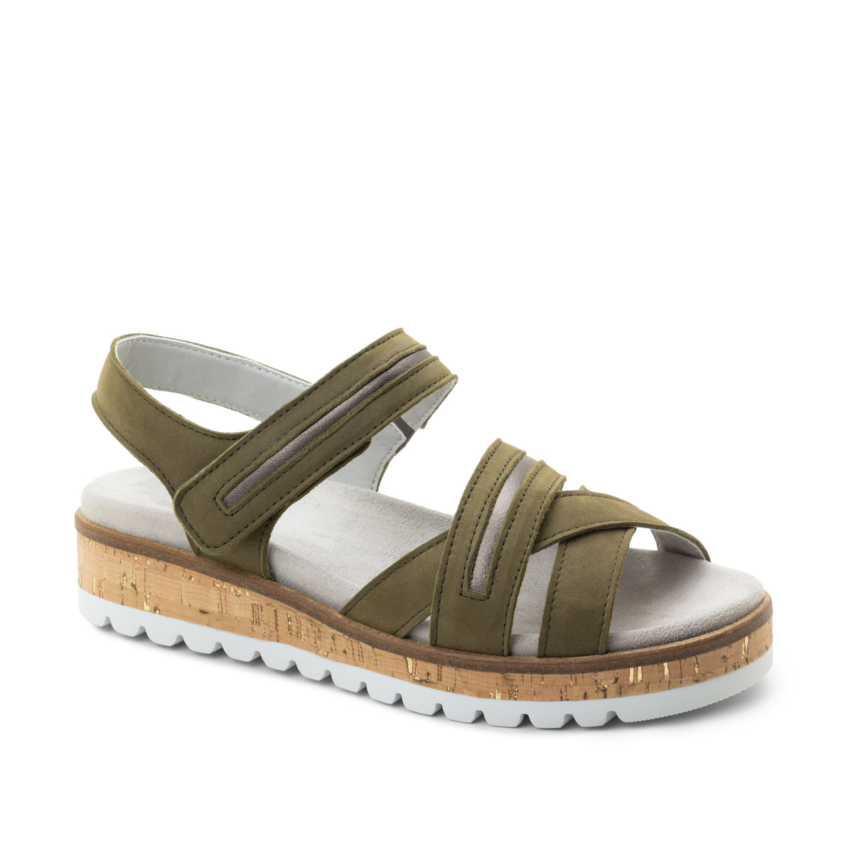 Ruby Leather Strappy Adjustable Sandals