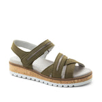 Ruby Leather Strappy Adjustable Sandals
