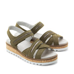 Ruby Leather Strappy Adjustable Sandals