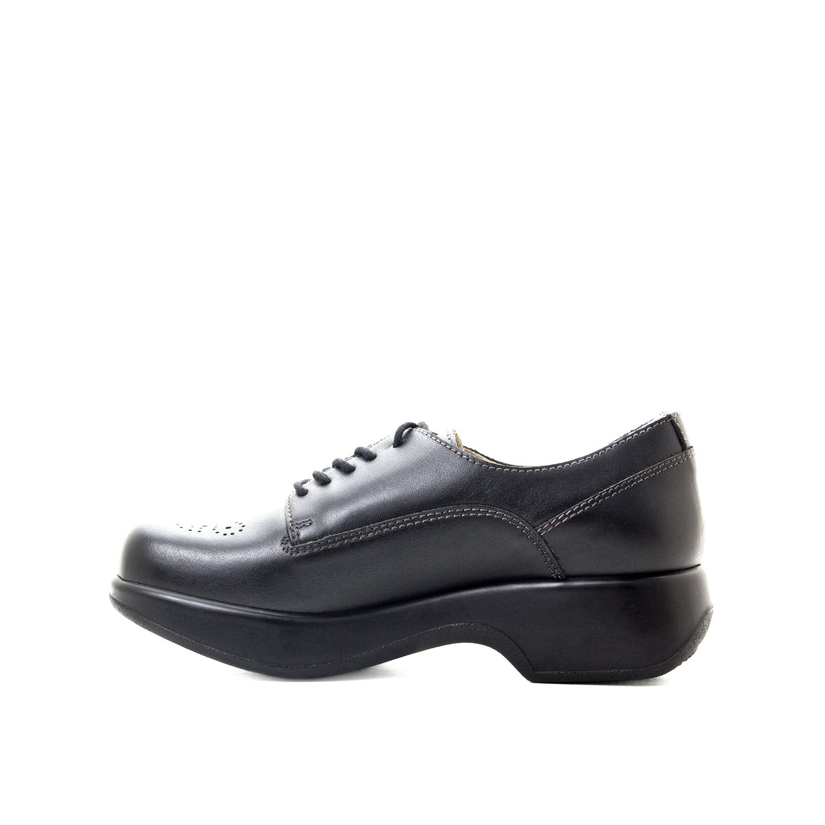 Sade Leather Lace-Up Comfort Shoe
