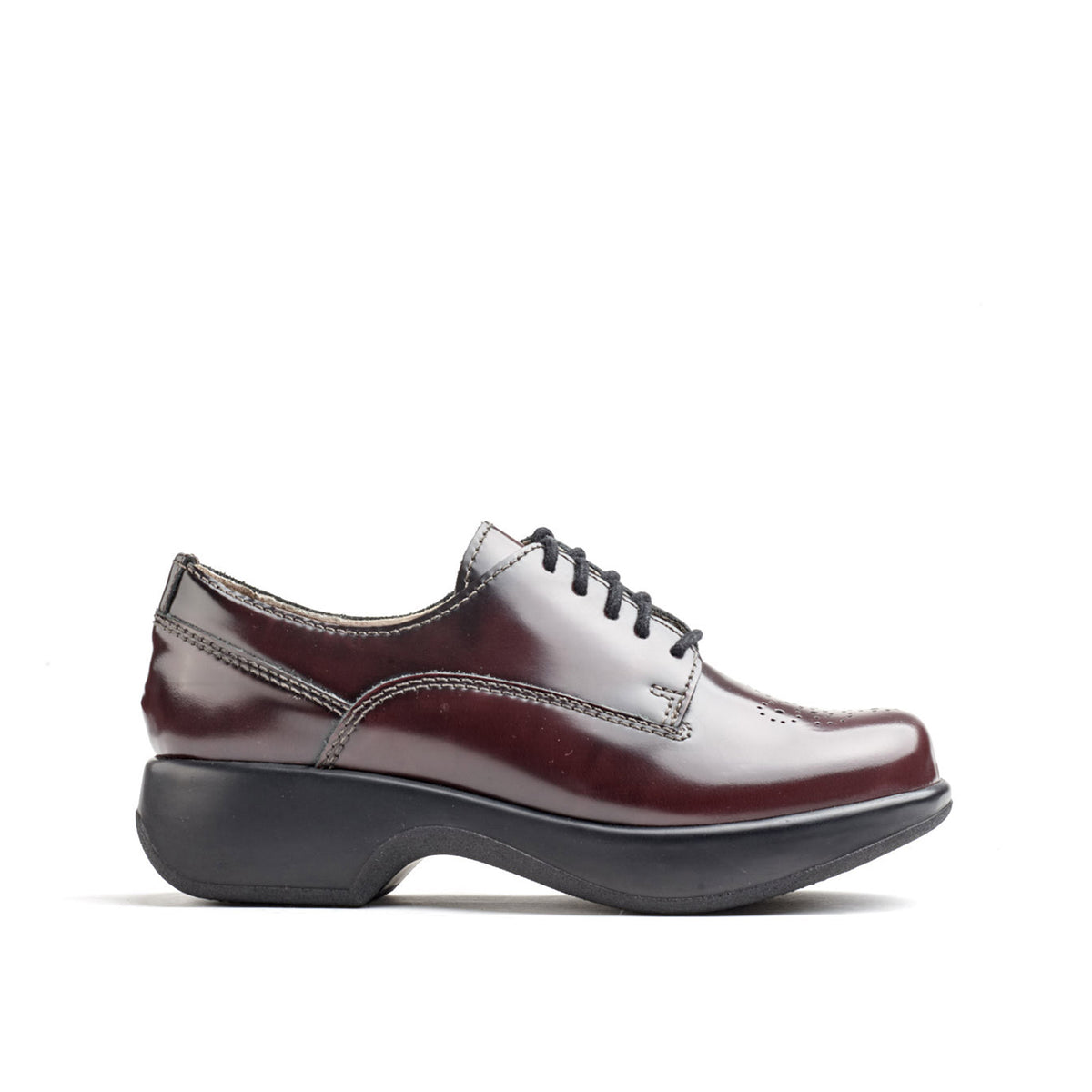 Sade Leather Lace-Up Comfort Shoe