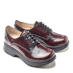 Sade Leather Lace-Up Comfort Shoe