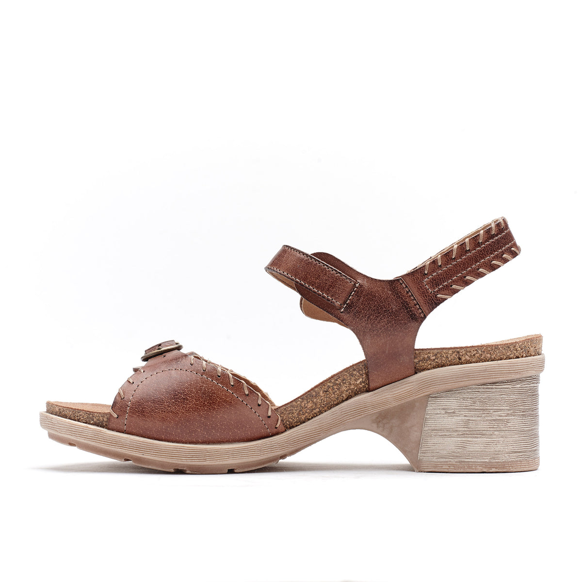 Sandy Leather Adjustable Sandals