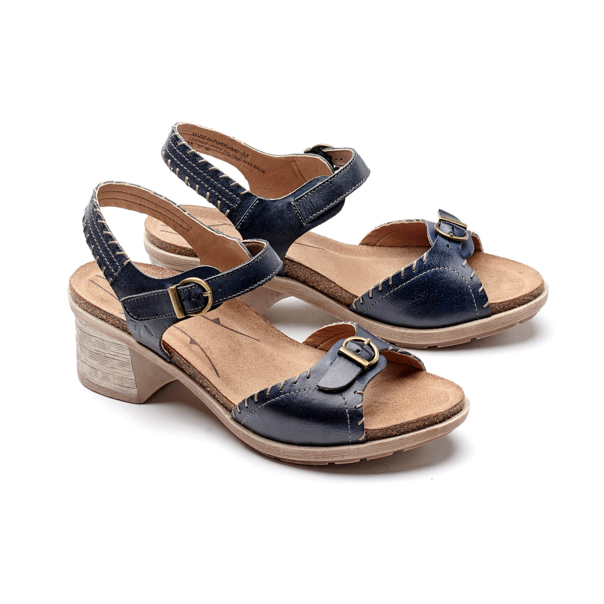 Sandy Leather Adjustable Sandals
