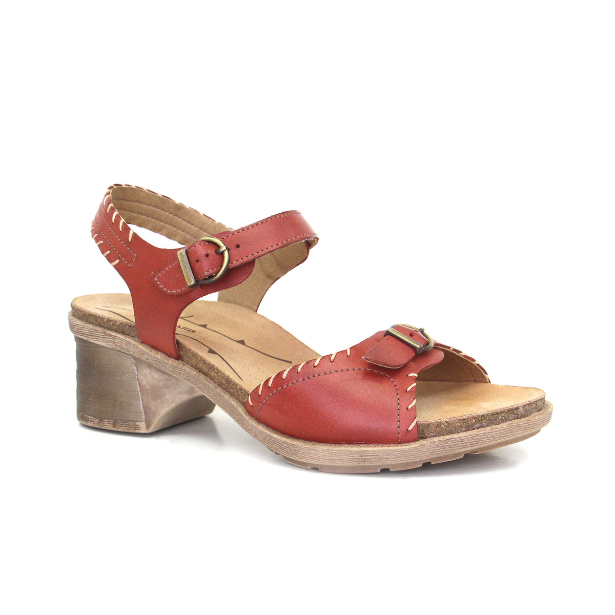 Sandy Leather Adjustable Sandals