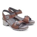 Silvie Adjustable Leather Sandals