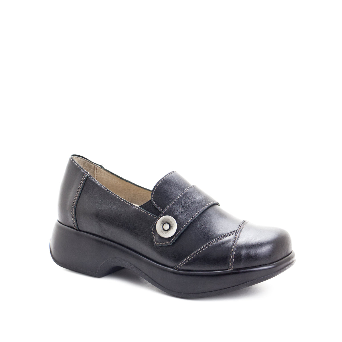 Stella Leather Slip-On Comfort Shoe