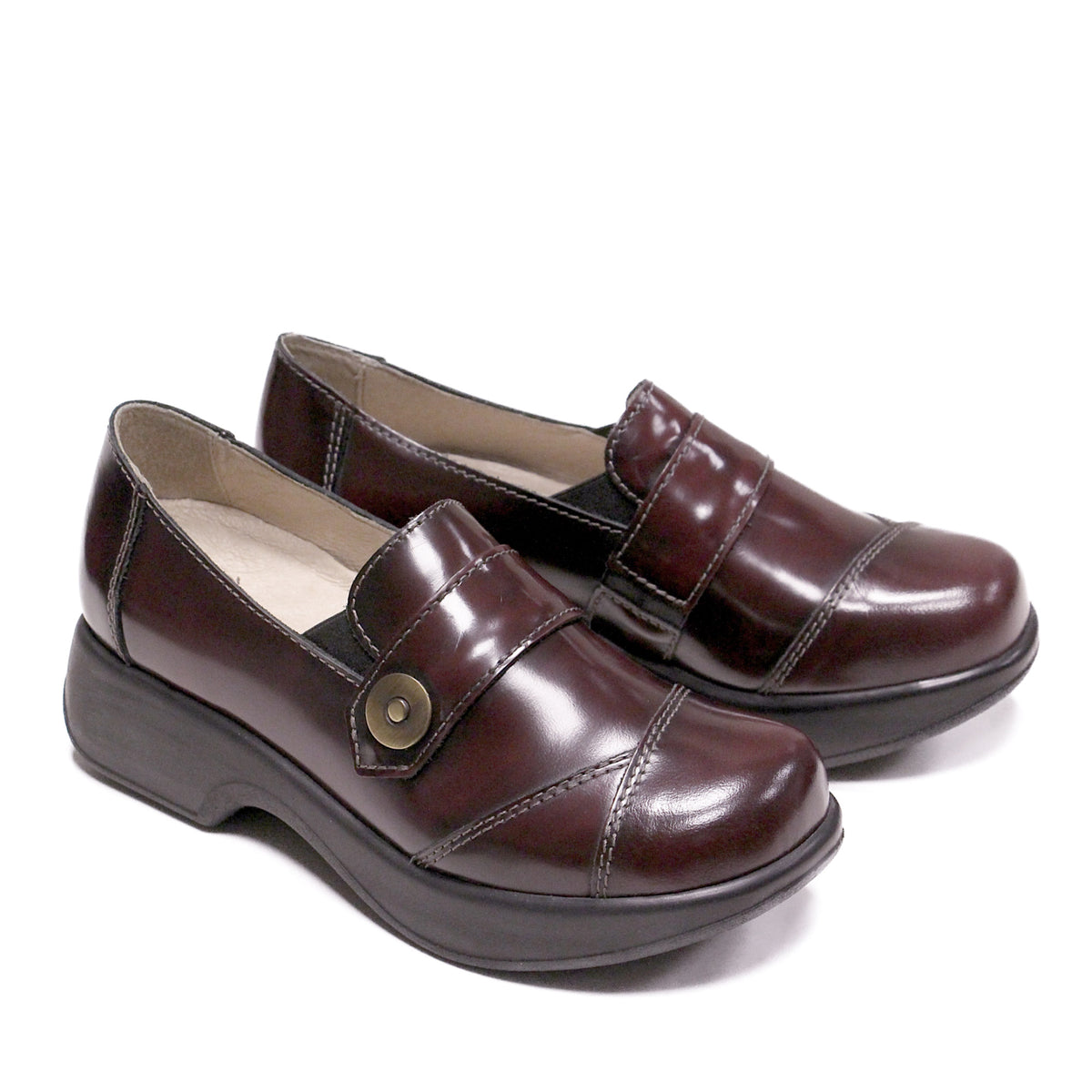 Stella Leather Slip-On Comfort Shoe