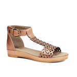 Suri Metallic Leather Sandals