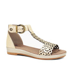 Suri Metallic Leather Sandals