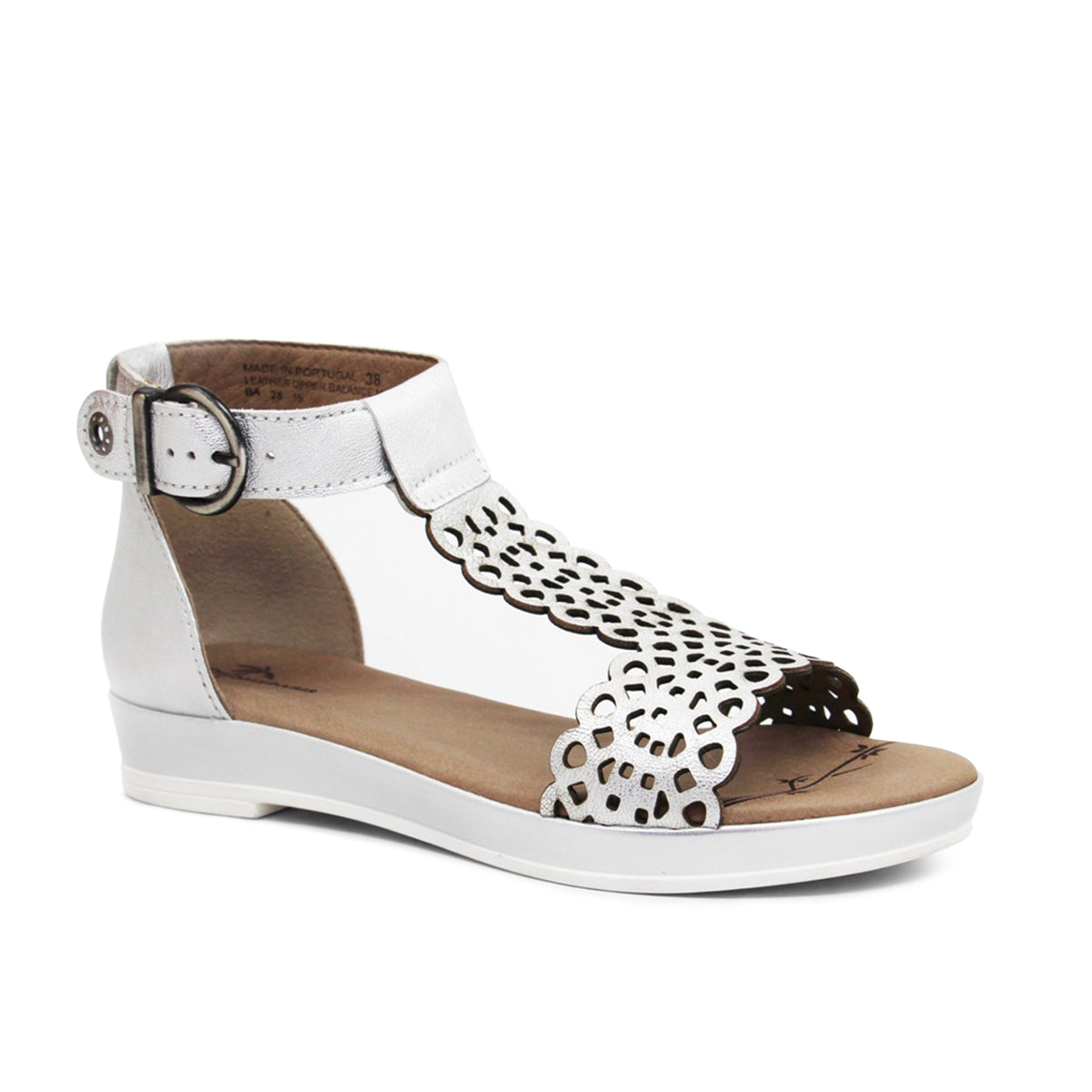 Suri Metallic Leather Sandals