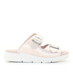 Terry Slip-On Metallic Cairo Leather Sandal