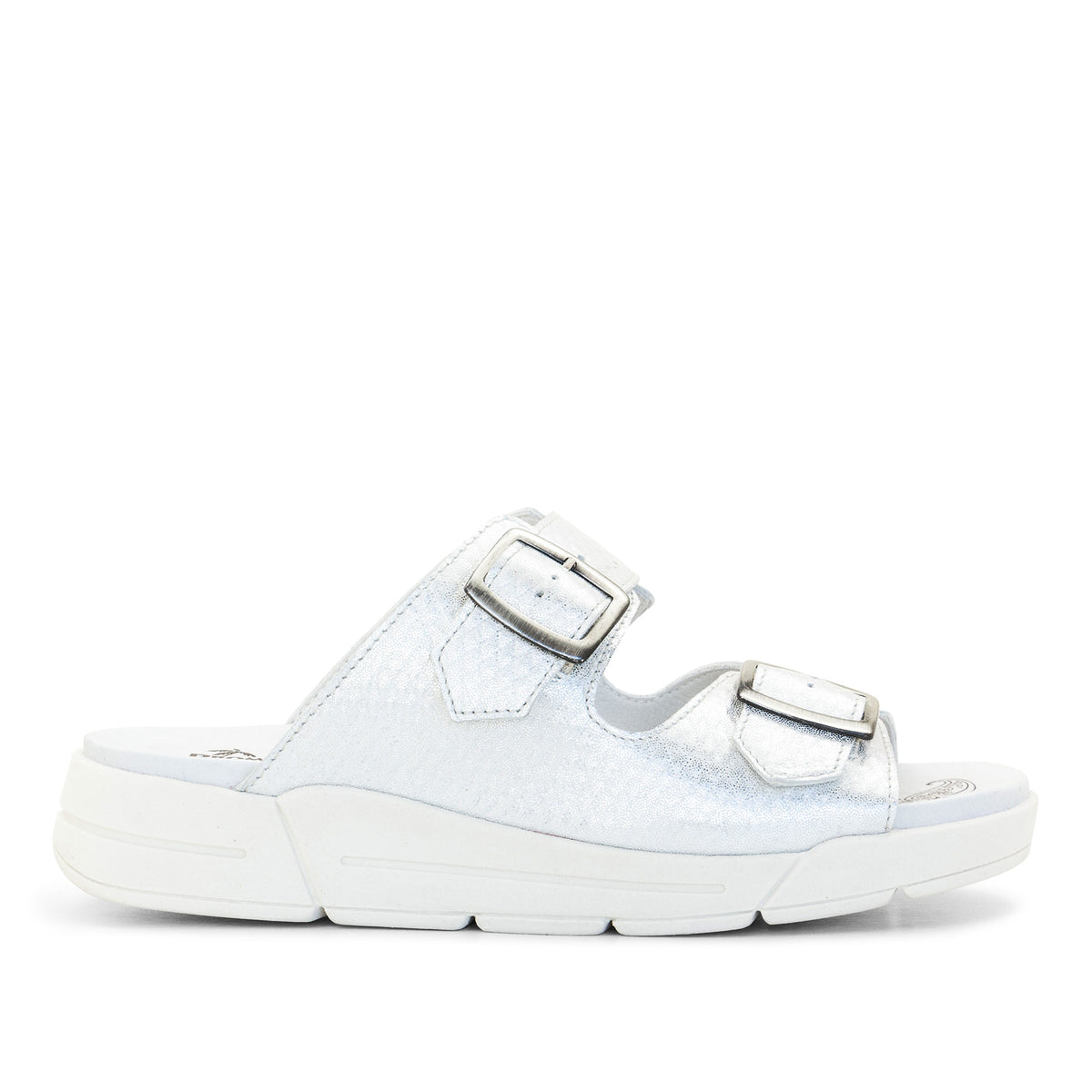 Terry Slip-On Metallic Cairo Leather Sandal