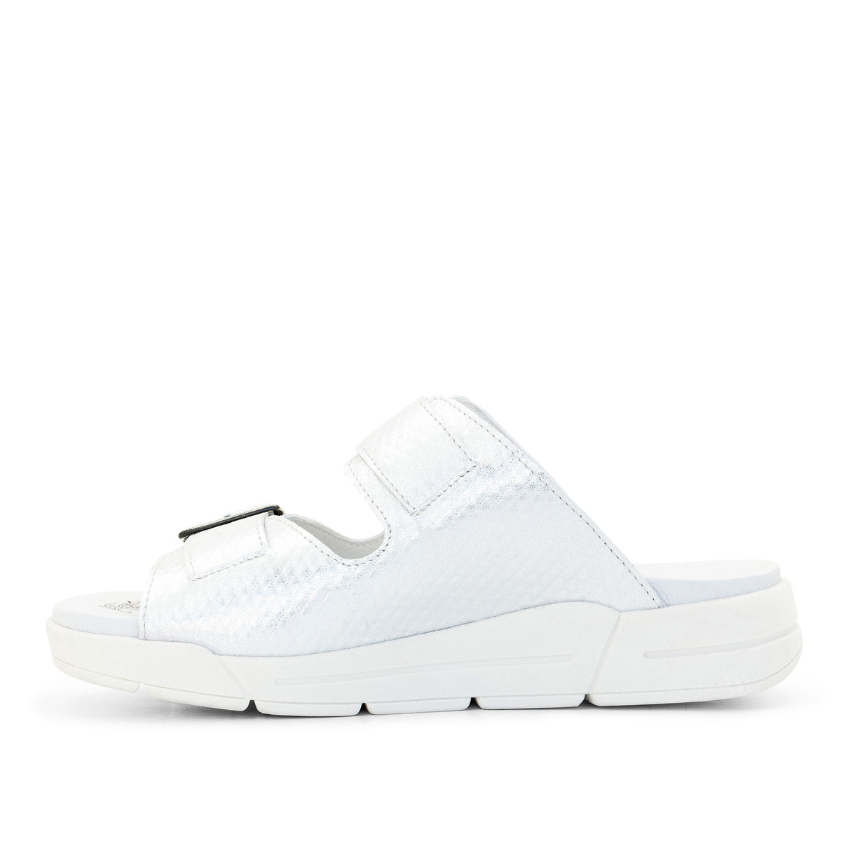 Terry Slip-On Metallic Cairo Leather Sandal