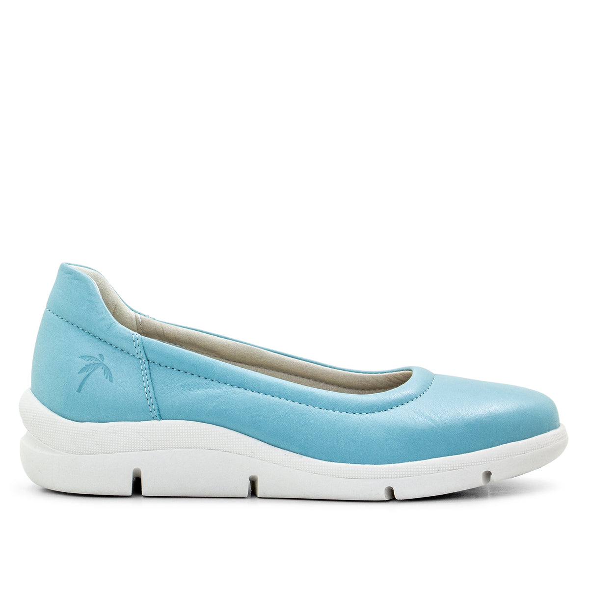 Vanessa Leather Slip-On Wedge