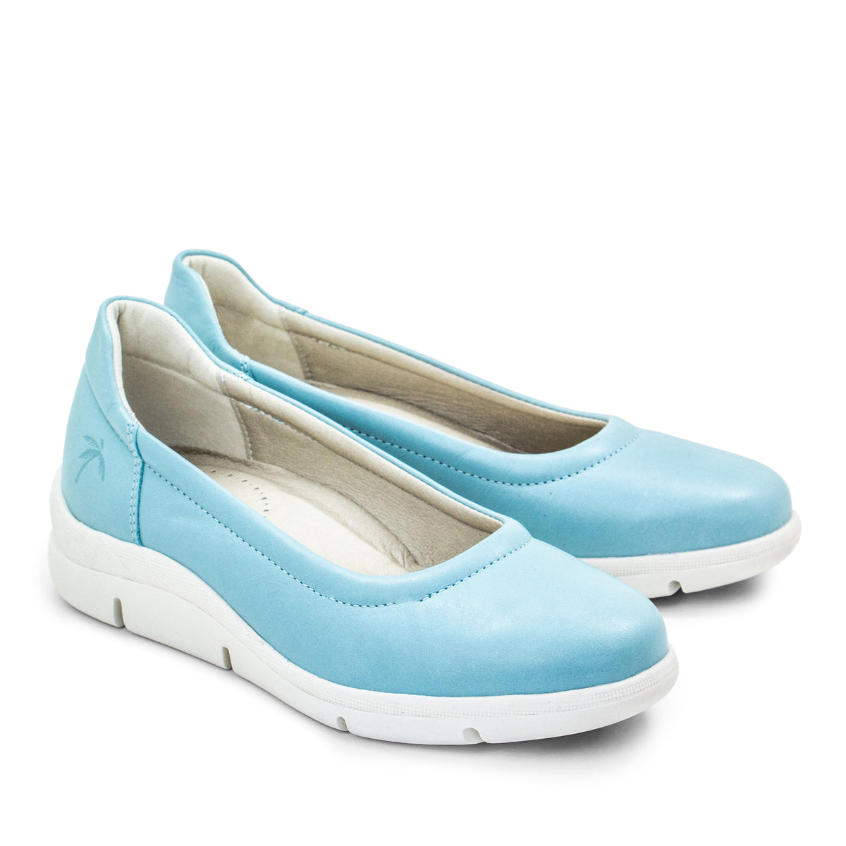Vanessa Leather Slip-On Wedge