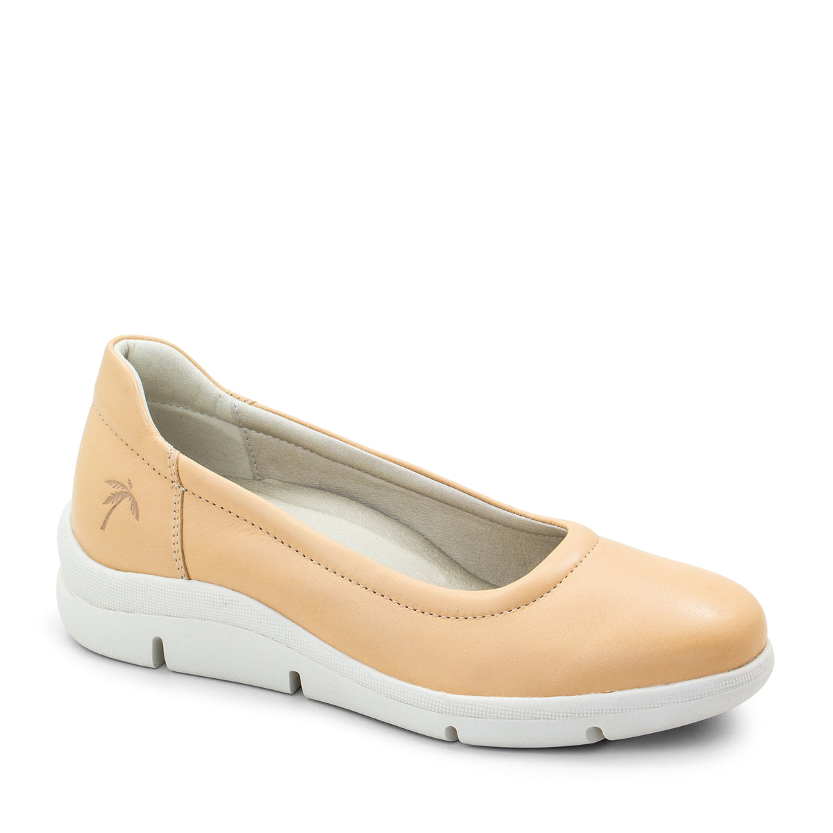 Vanessa Leather Slip-On Wedge