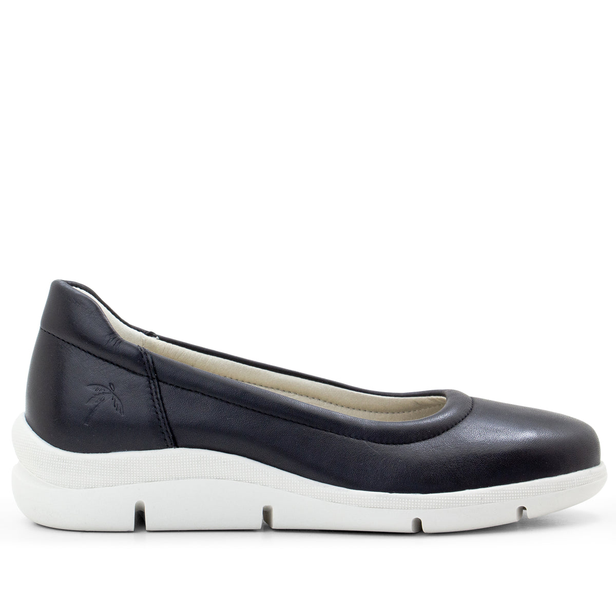 Vanessa Leather Slip-On Wedge