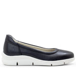 Vanessa Leather Slip-On Wedge